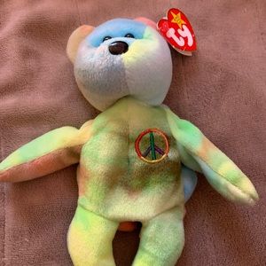 Original Beanie Baby-name peace year 1996